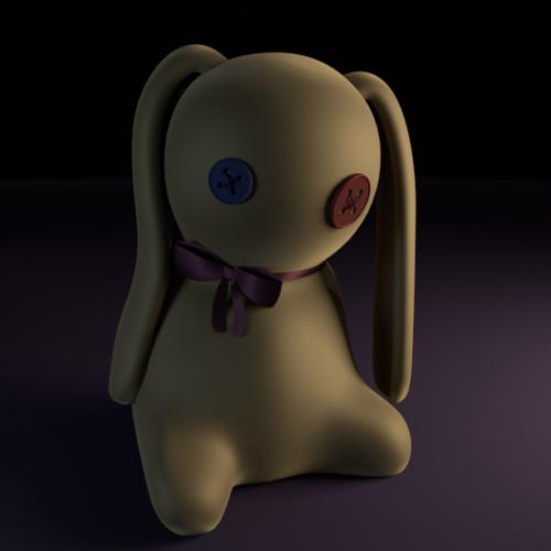 Weird rabbit doll preview image